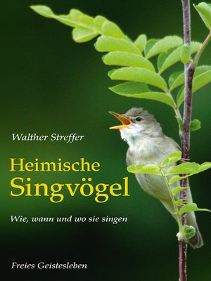 cover image of Heimische Singvögel